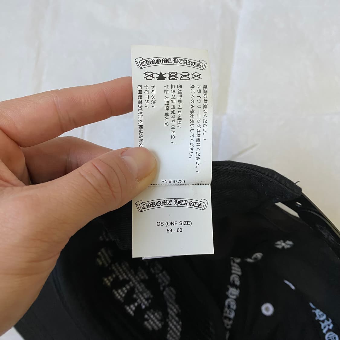 [Free] 크롬하츠 가스스테이션 모자 캡 블랙 상품이미지8