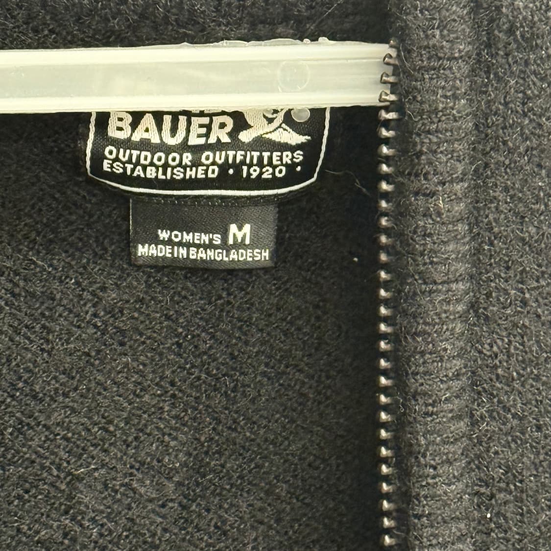 에디바우어 우멘 투웨이 블랙 니트 후드 집업 M 상품이미지2