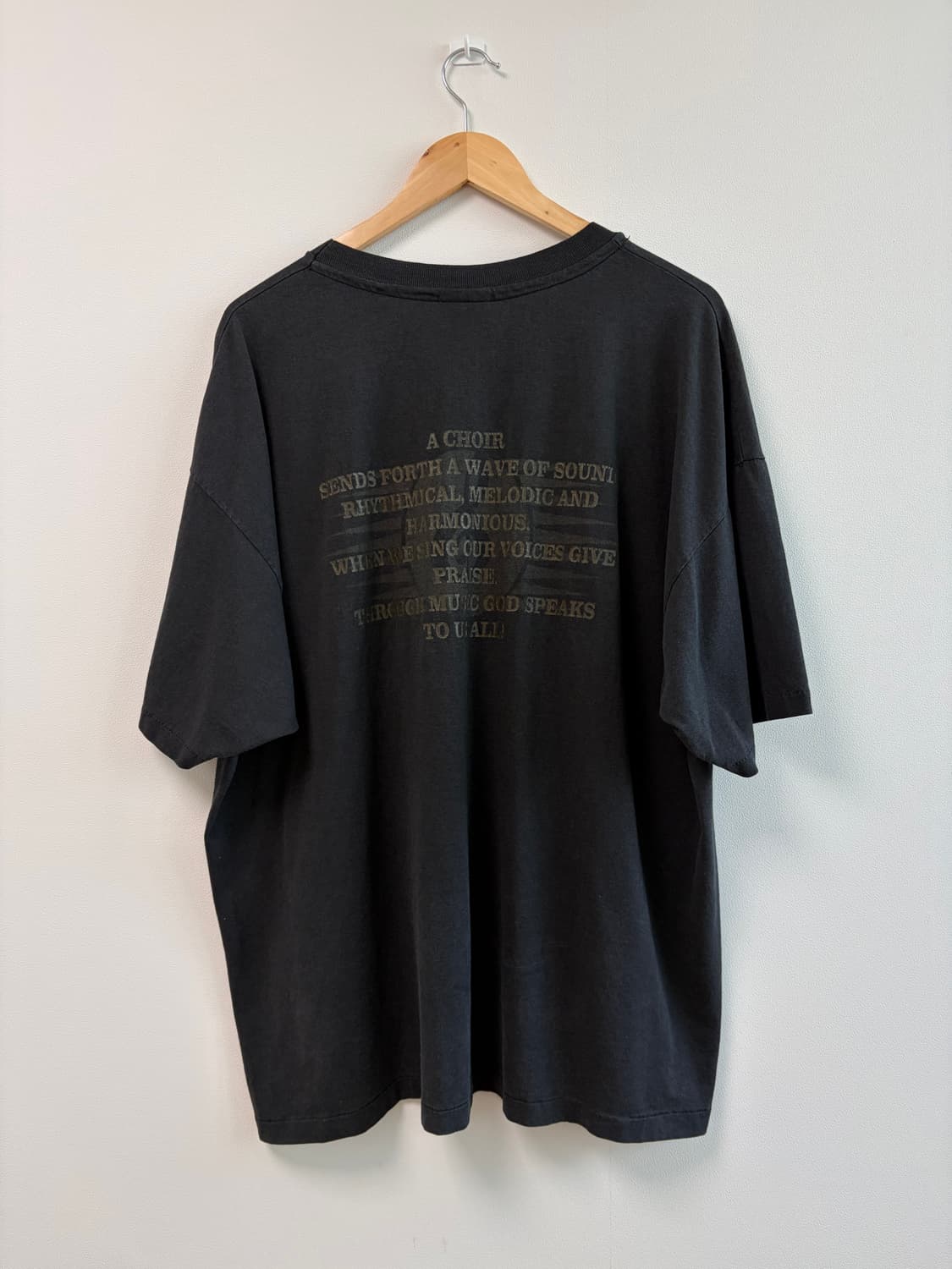 Hanes USA제 오버핏 '콰이어' 빈티지 티셔츠 상품이미지2