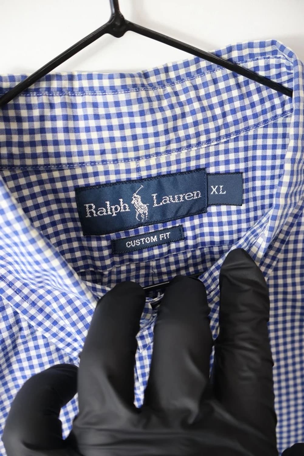Polo Ralph Lauren Blue Gingham Shirt 상품이미지6