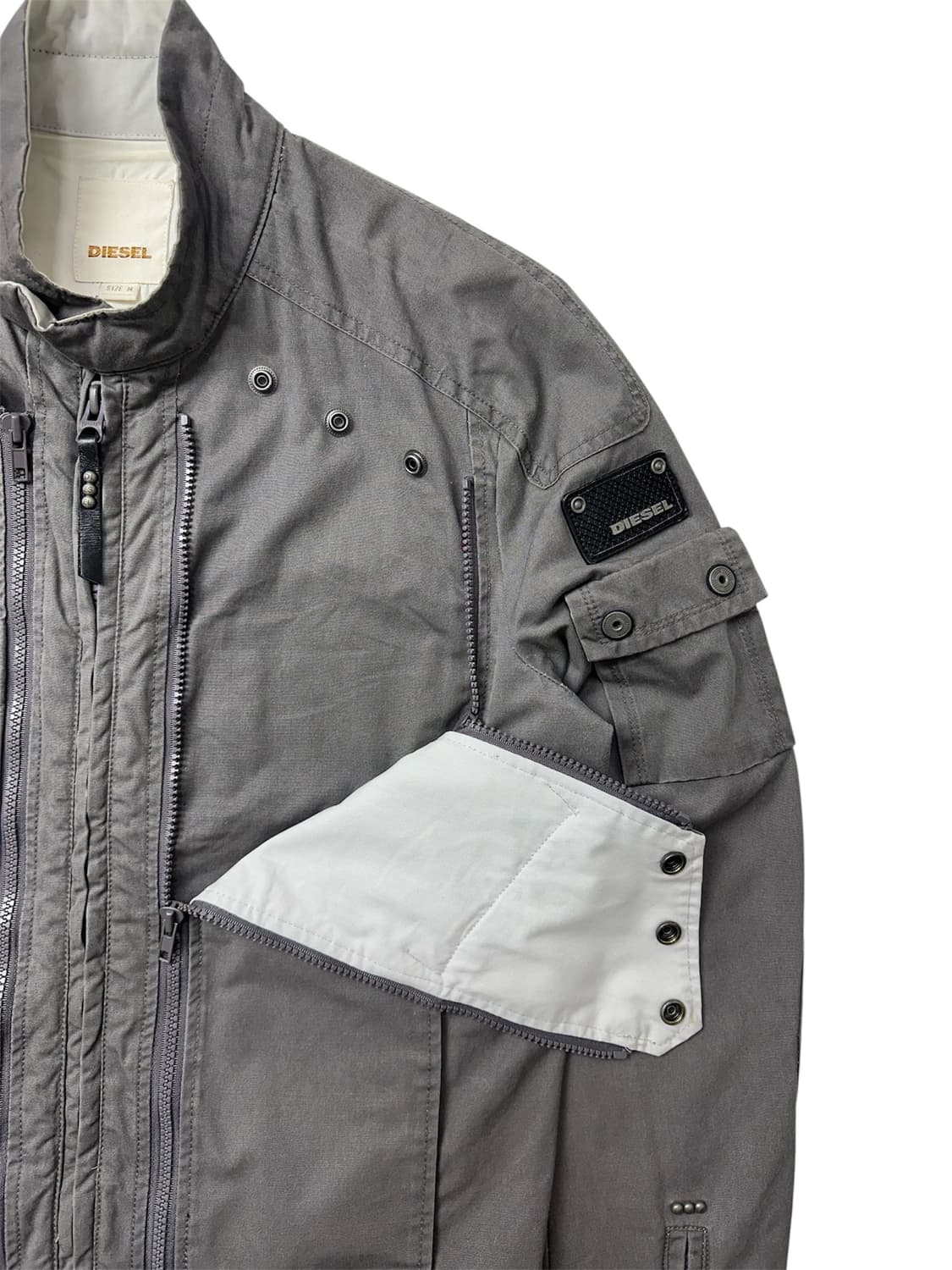 디젤 코튼쉘 바이커 자켓 상품이미지4