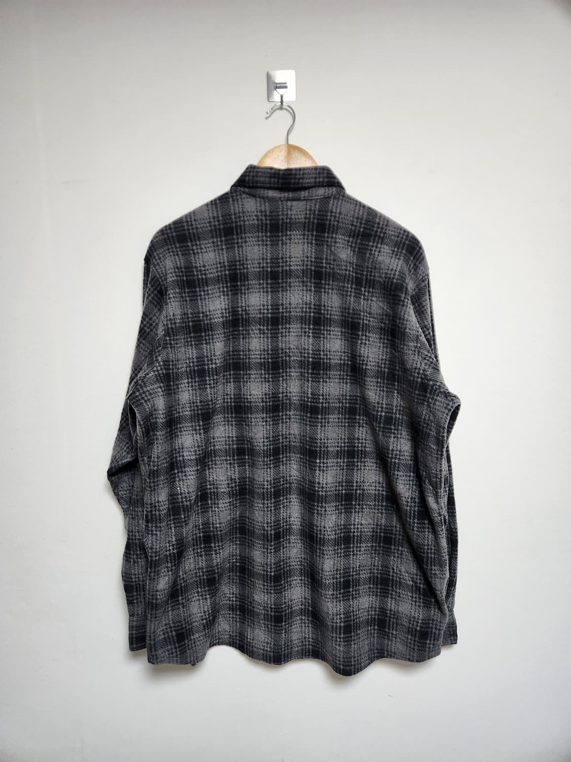 랭글러Wrangler 체크 플란넬 셔츠 L - S77 상품이미지2