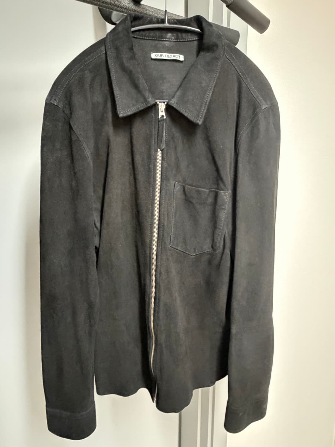 아워레가시 15aw 스웨이드 집업 셔츠 50 상품이미지1