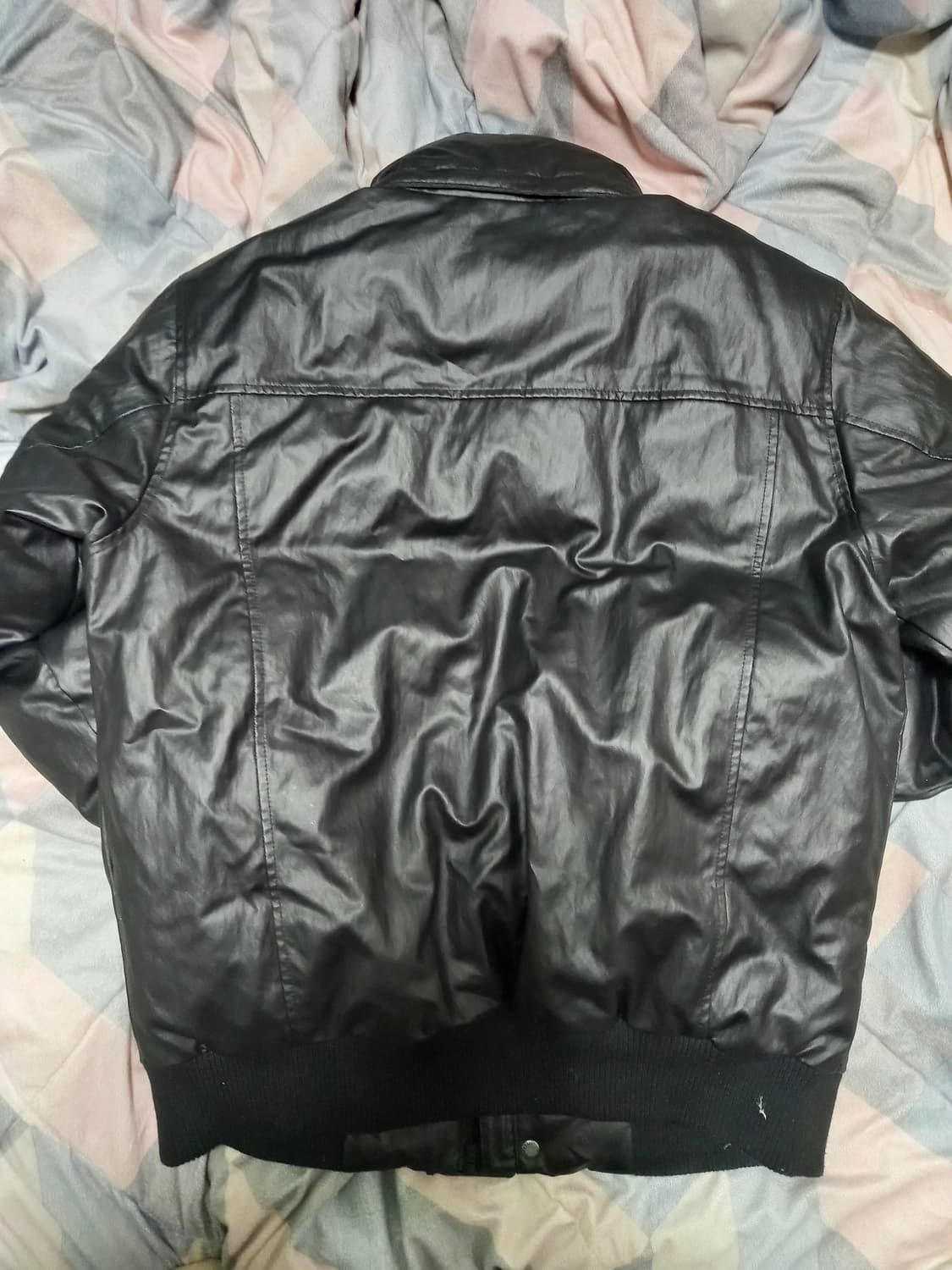 블랙야크 가죽패딩 봄버100 상품이미지2