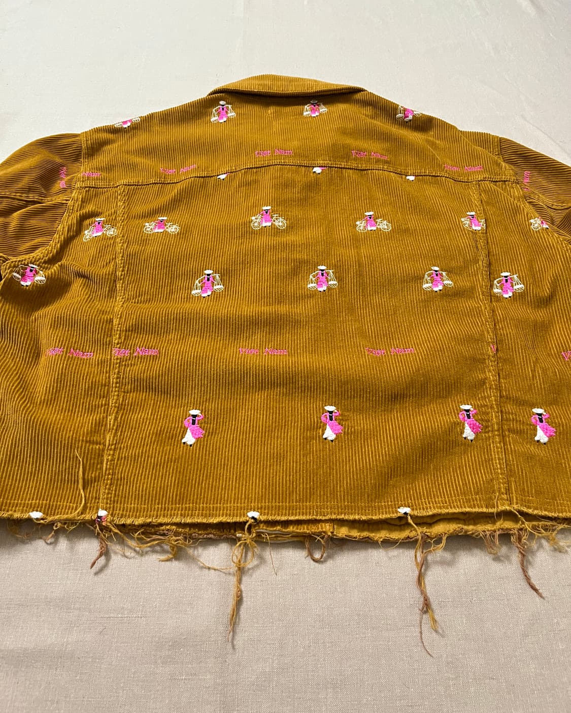 더블렛 베트남자수 코듀로이 자켓 doublet 20aw 상품이미지5