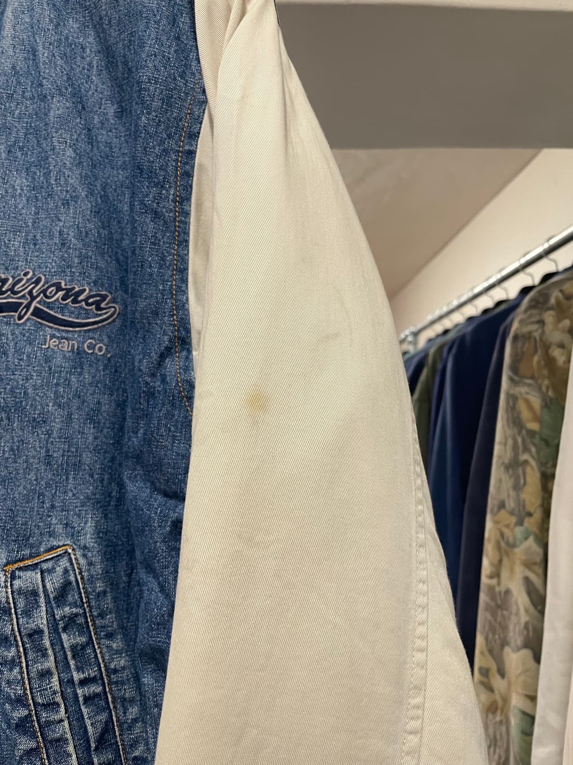Vintage baseball denim jacket 상품이미지7