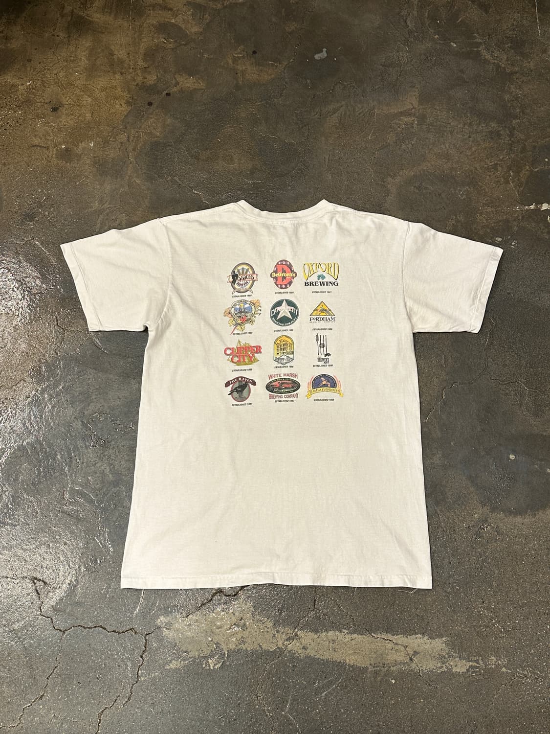 90s USA 1998 Brew to Brew 5Miler 반팔 티셔츠 상품이미지2