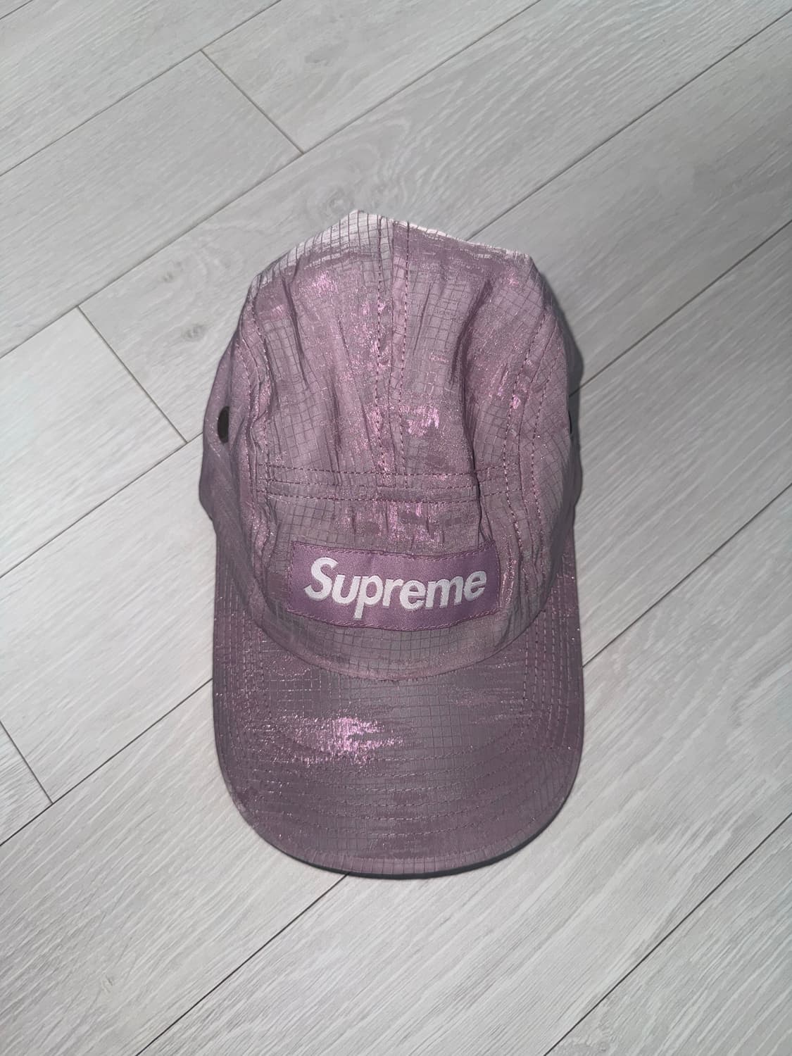 슈프림 캠프캡 퍼플 22ss 상품이미지1