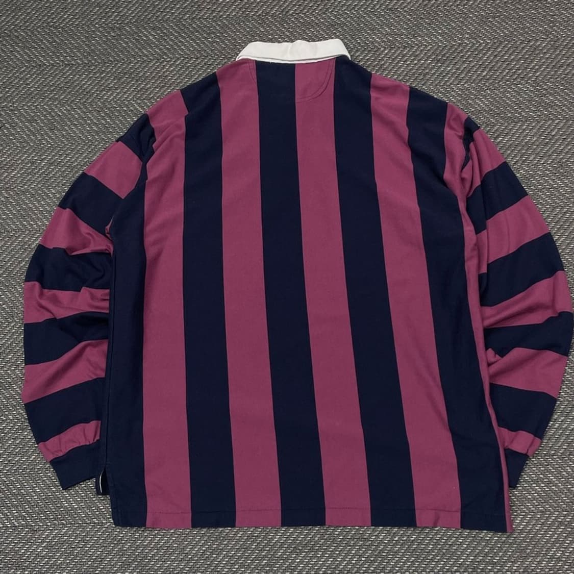 플루이드 배색 럭비 티셔츠 v0333 상품이미지2