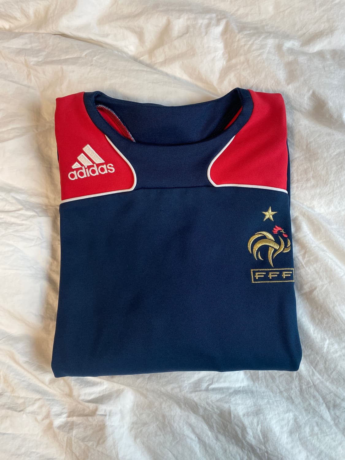 아디다스 프랑스 FFF 트레이닝탑 상품이미지4