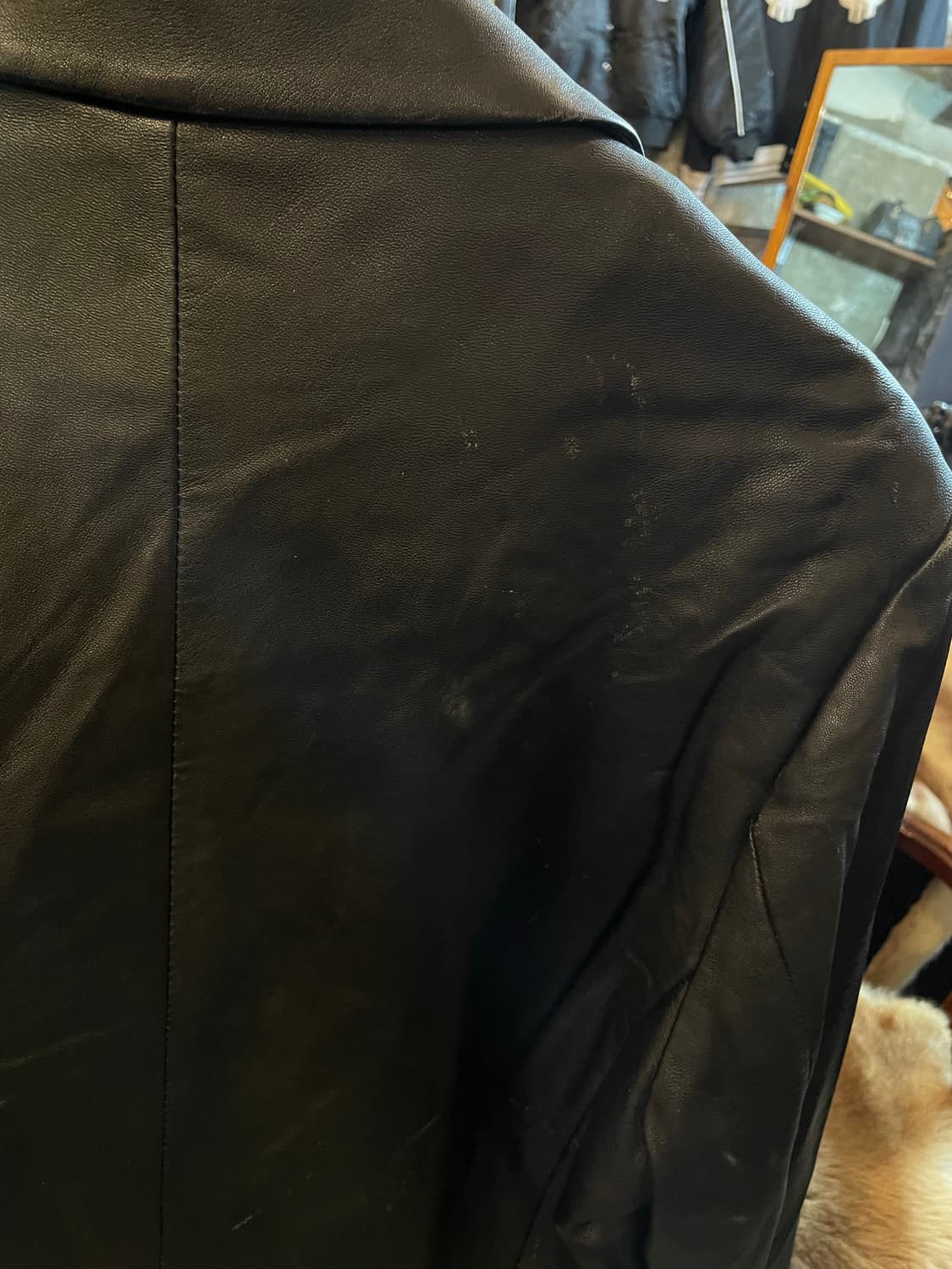 VonDutch 양가죽 블레이져 자켓 블랙 상품이미지7