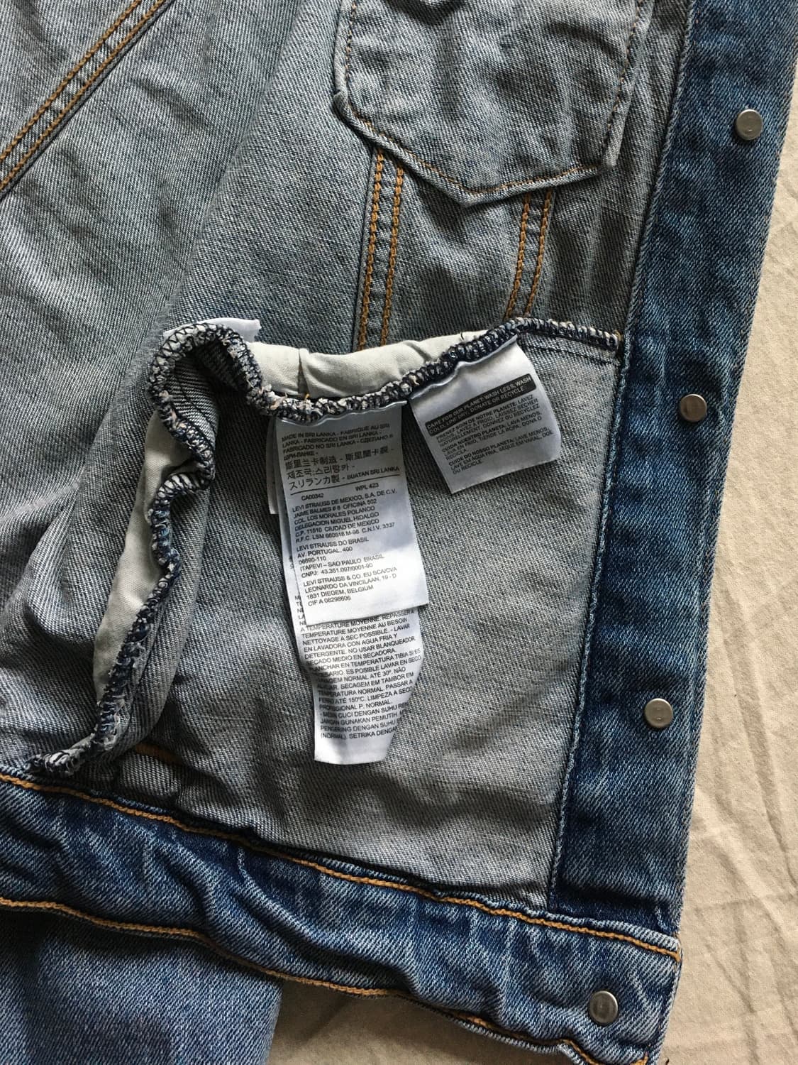 리바이스 데님자켓 상품이미지6