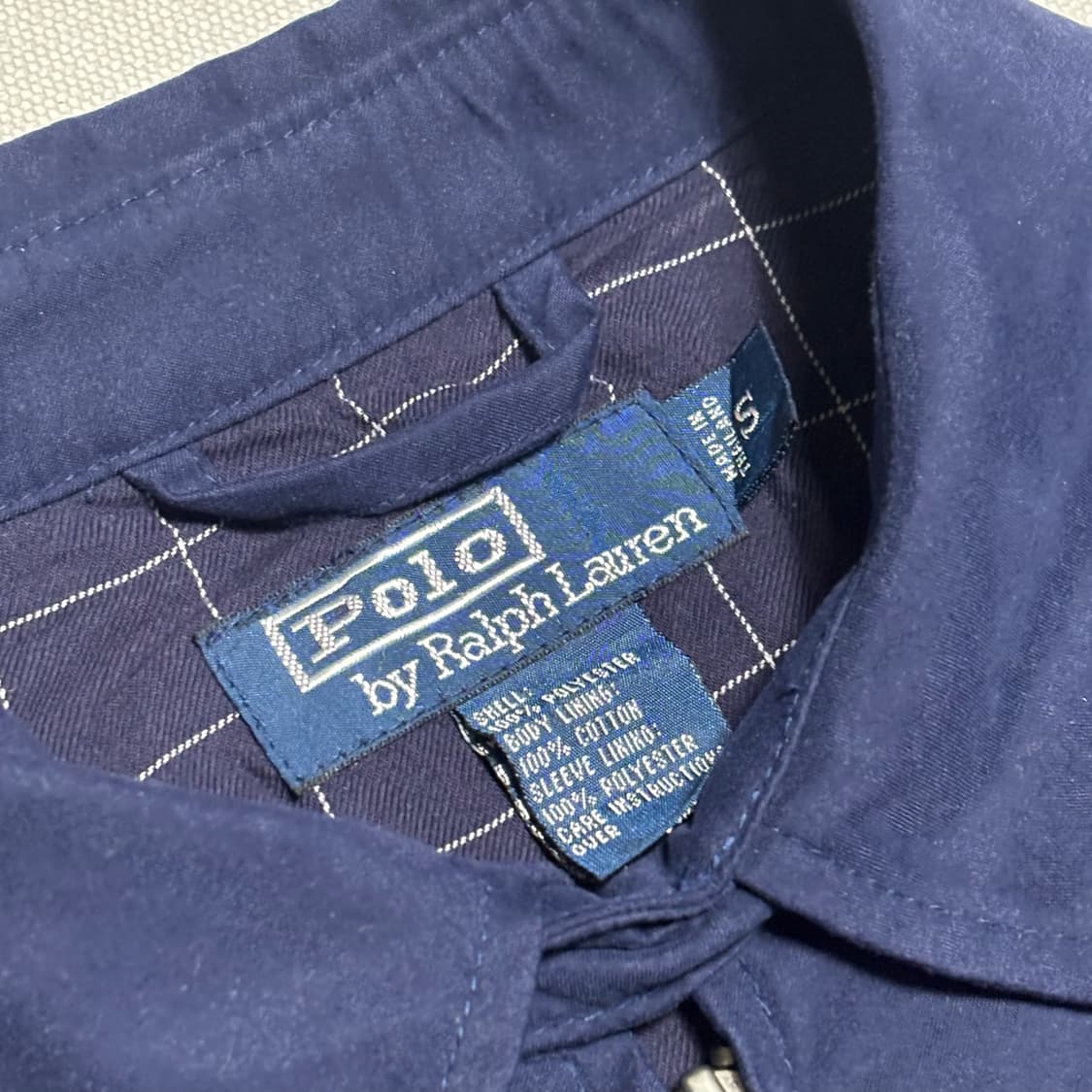 S 폴로랄프로렌 네이비 스윙톱 자켓 상품이미지4