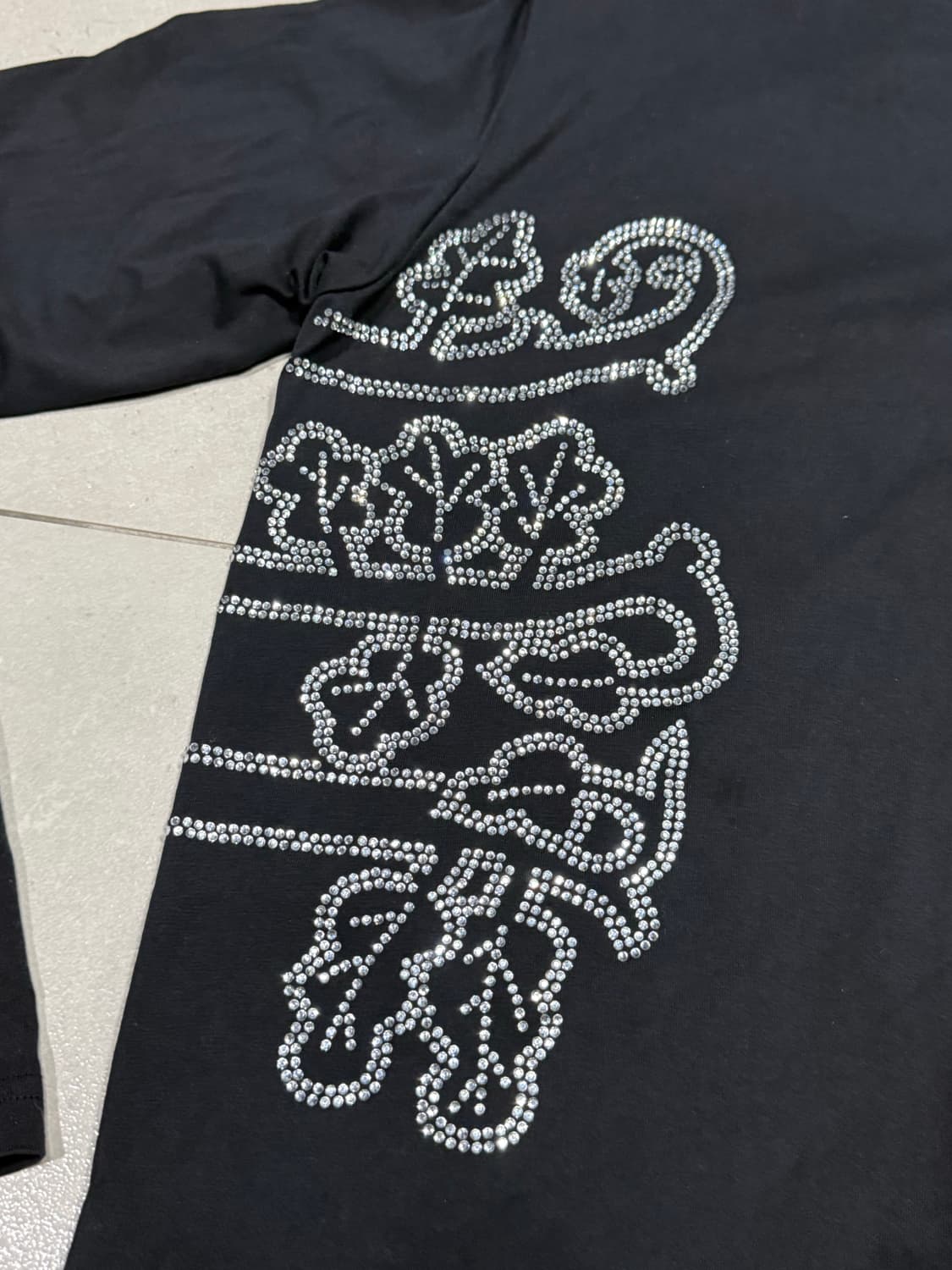 월터 반 베이렌동크 라인스톤 폭탄 롱슬리브 티셔츠 상품이미지4