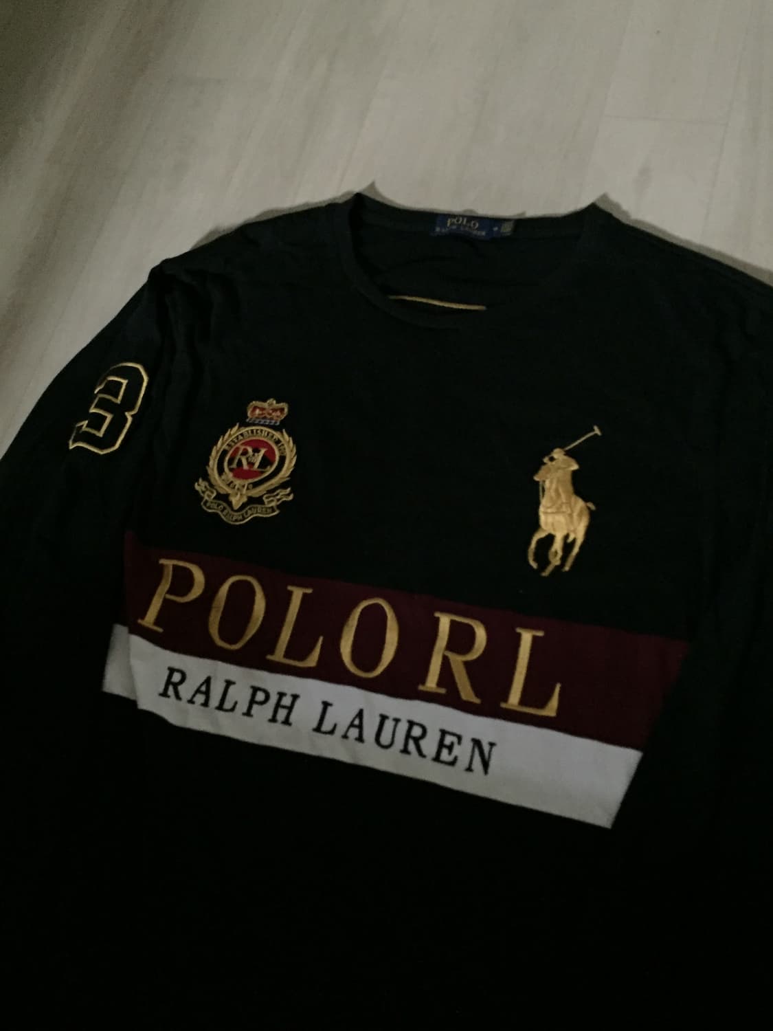 폴로 랄프로렌 빅포니 금장 롱슬리브 M 상품이미지1