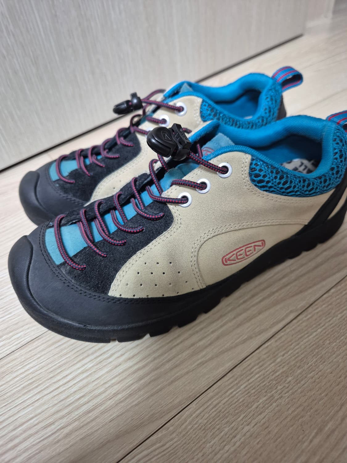 킨 W 재스퍼 락스 SP 사파리 블루 여성 (250) keen 상품이미지4