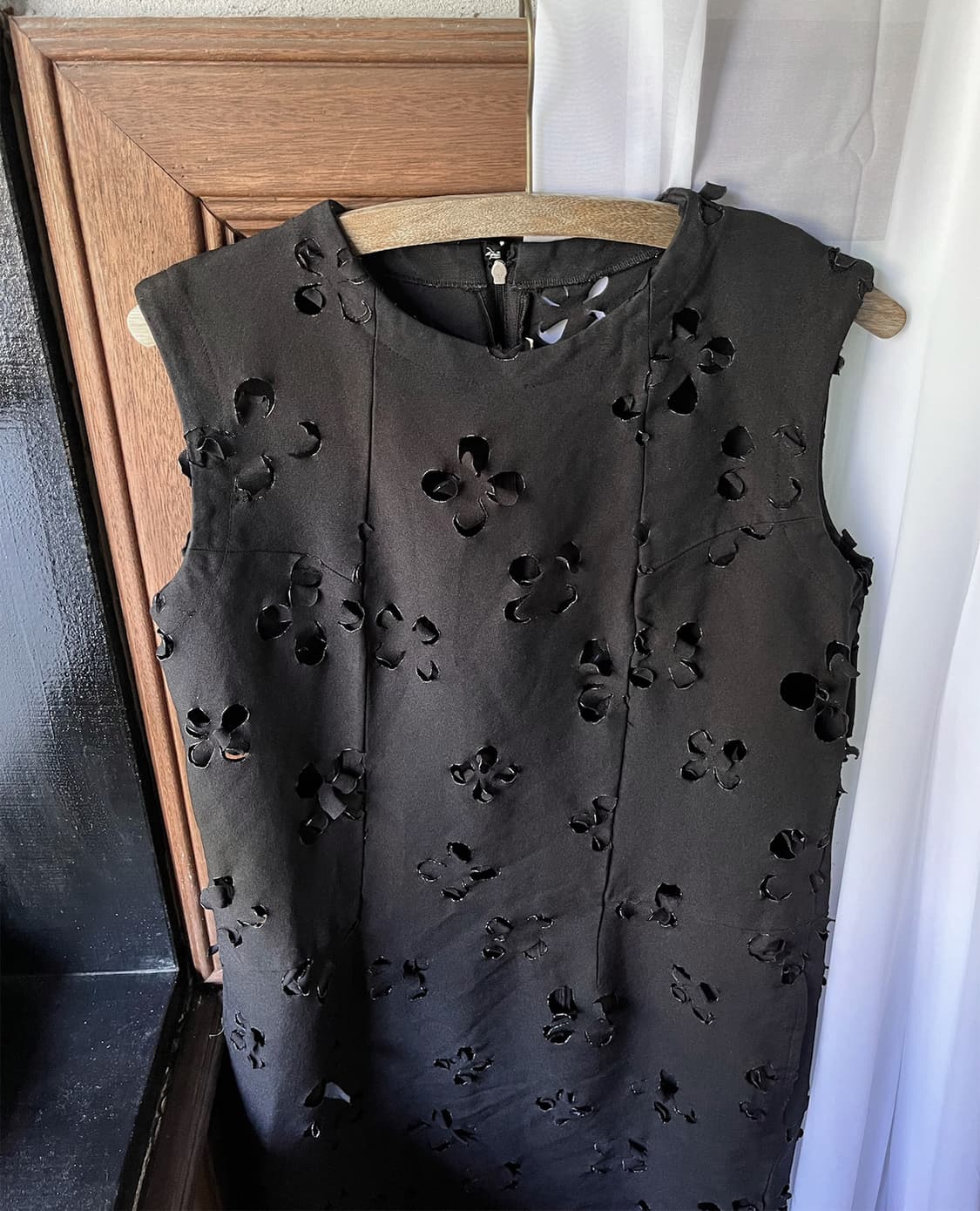COMME DES GARCONS flower punching dress 상품이미지5