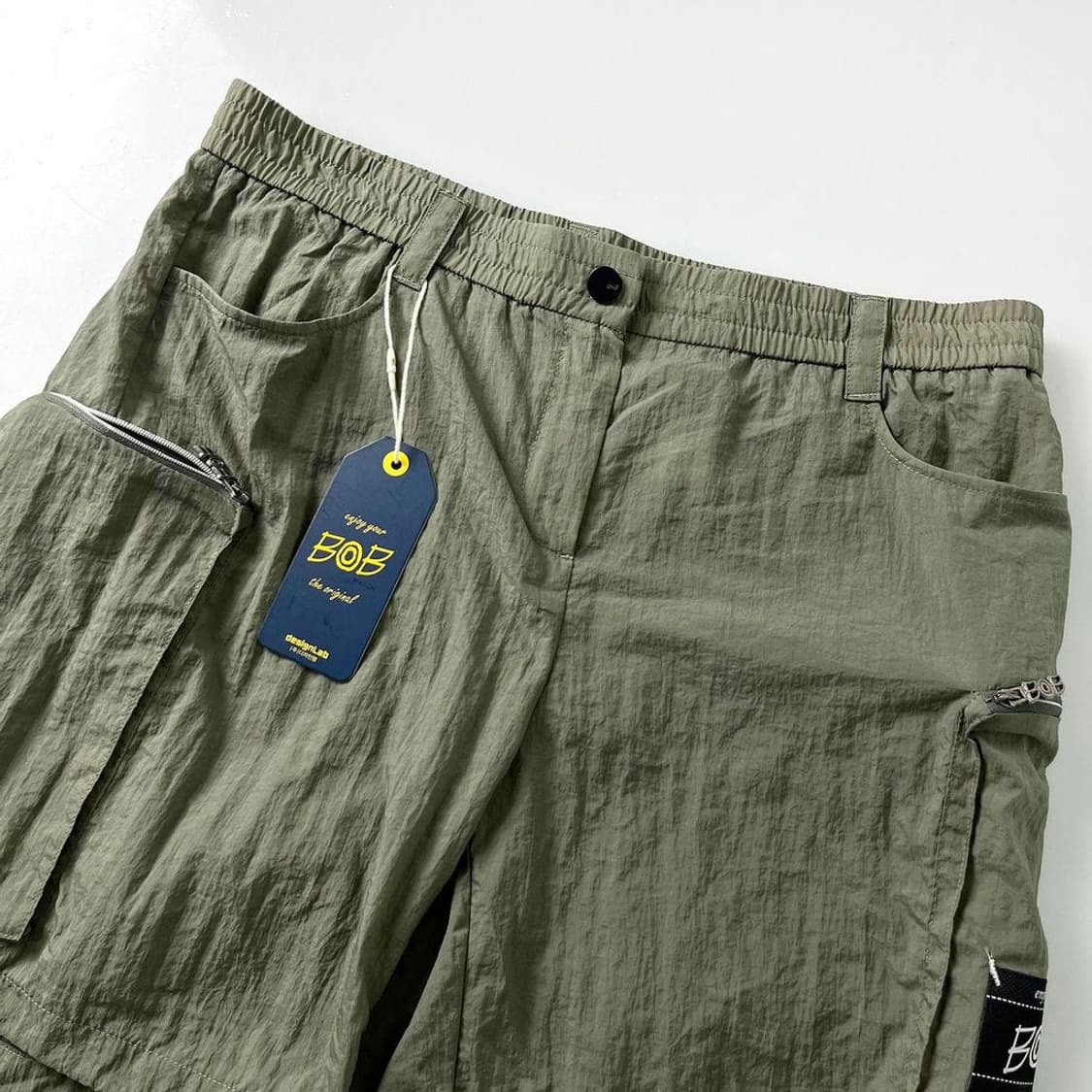 밥 BOB 21ss 퍼티그 카고 밴딩 반바지 PR1739 상품이미지2
