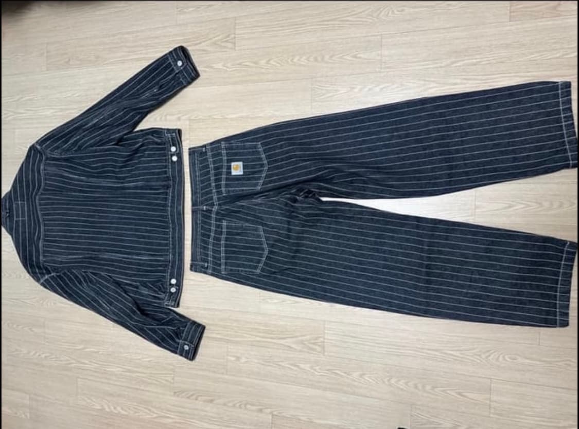 칼하트 윕 스트라이프 자켓 L 상품이미지3