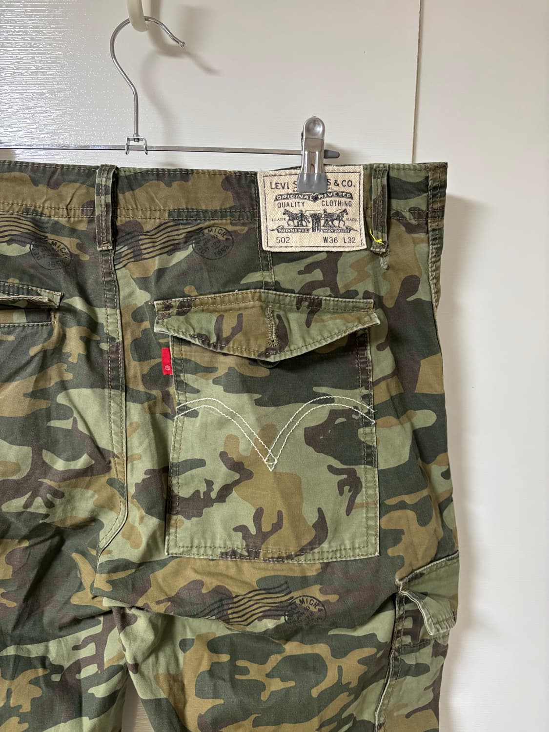 Levis 502 camo cago pants 상품이미지5