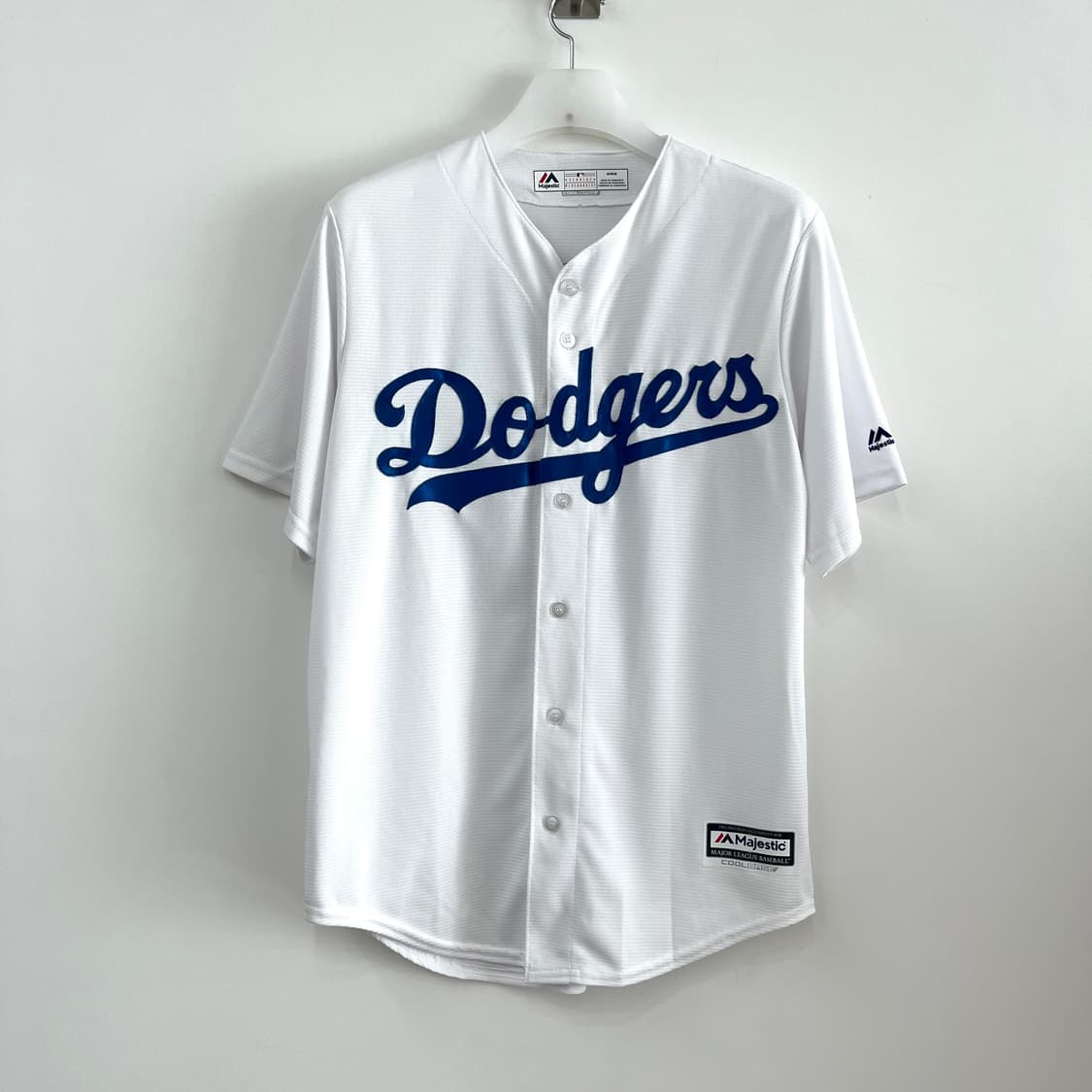 마제스틱 MLB LA다저스 Kershaw 커쇼 화이트 반팔 져지 상품이미지2