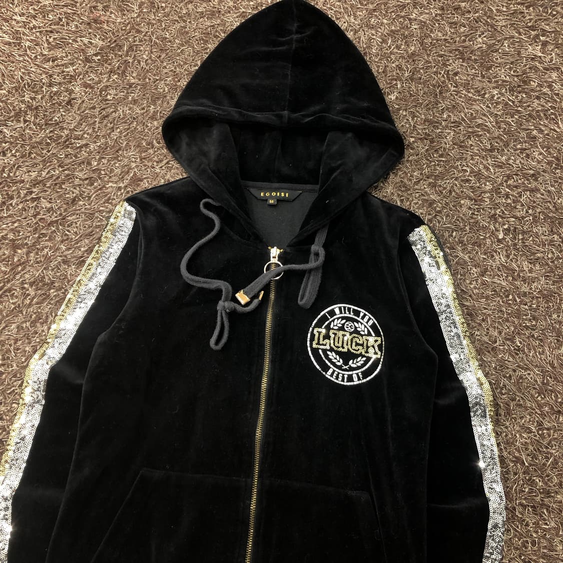 에고이스트 Y2k 스팽글 트레이닝 셋업 상품이미지2