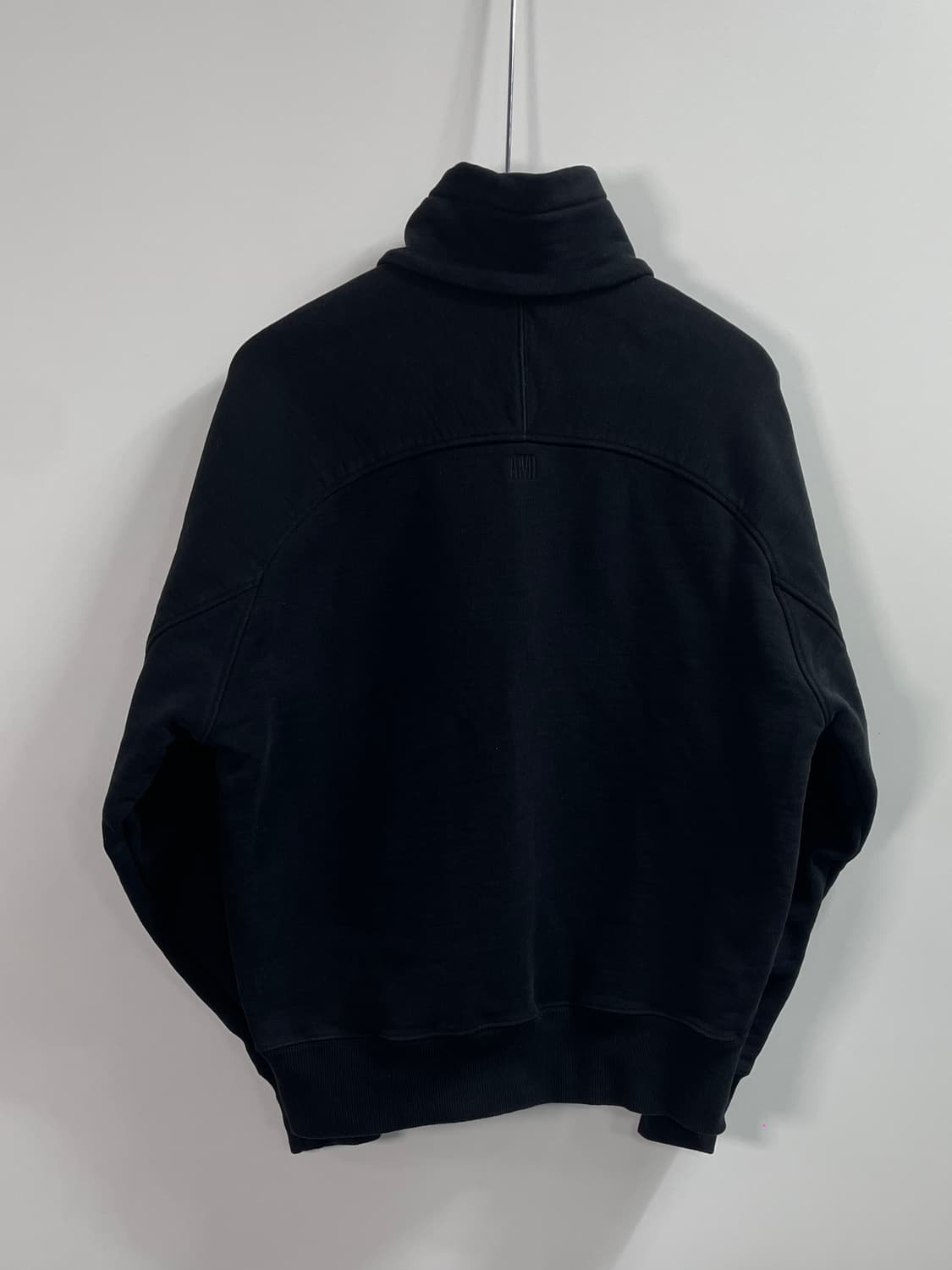 아미 인타르시아 빅로고 반집업 맨투맨 (on.561) 상품이미지3