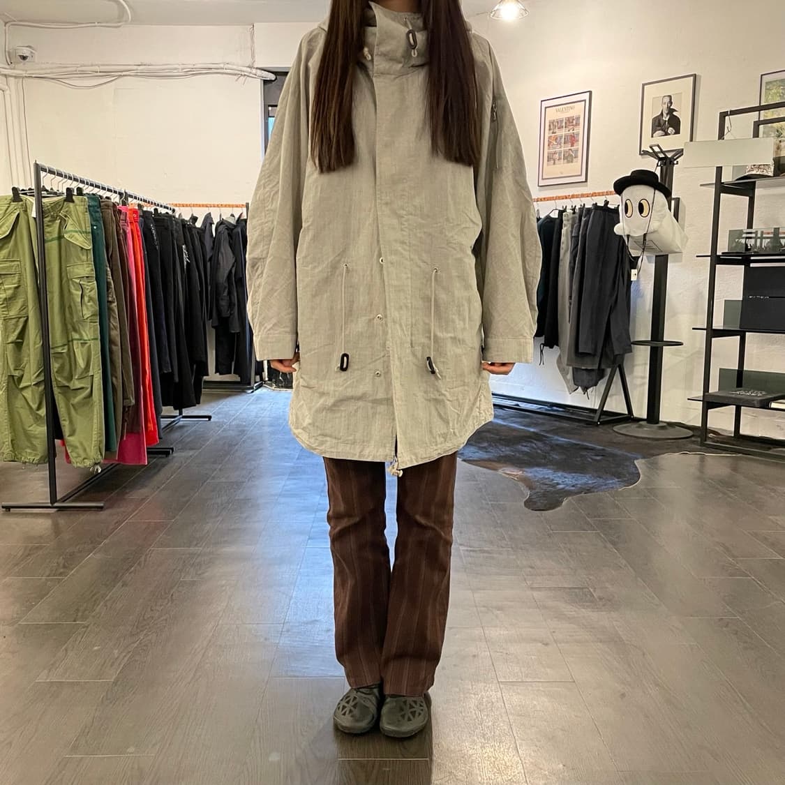 어태치먼트 오버사이즈 파카 상품이미지4