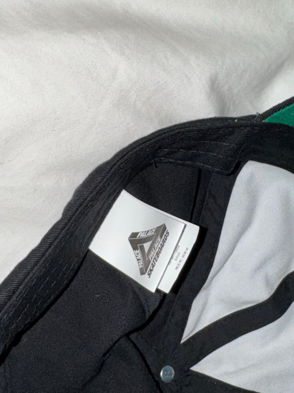 팔라스 6패널 캡 블랙 상품이미지4