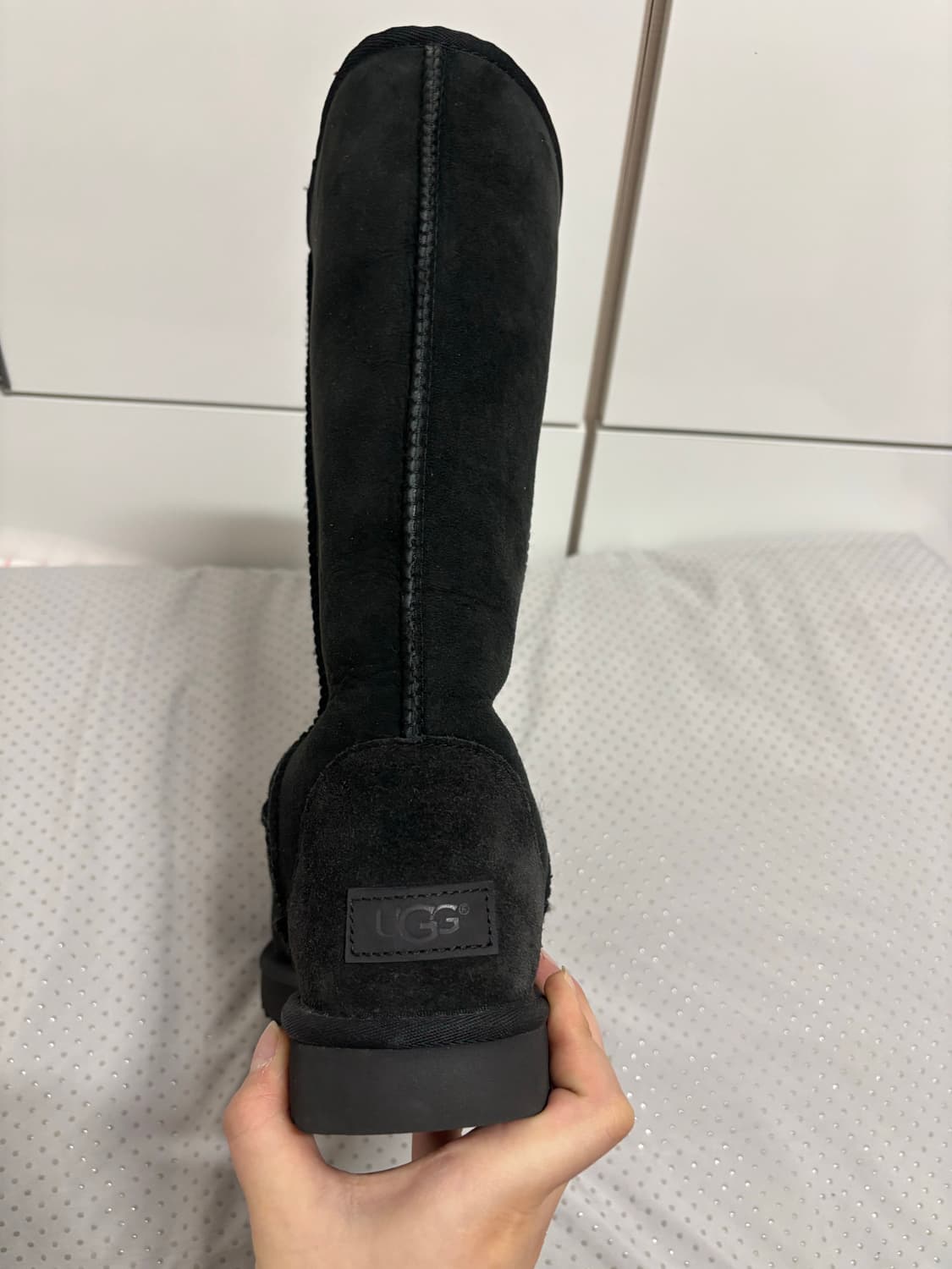 미국산 어그 블랙 롱부츠  상품이미지5