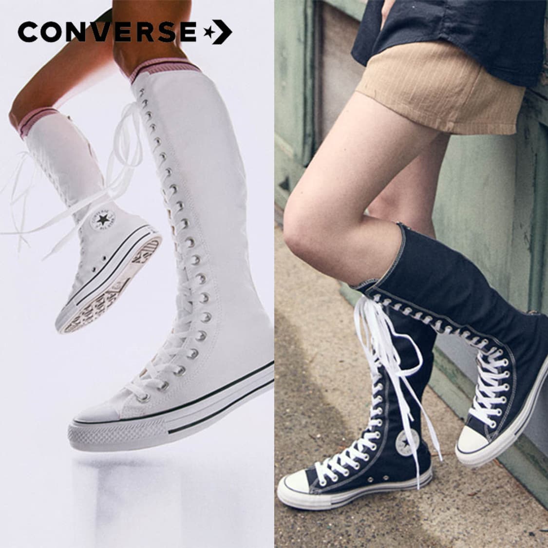 컨버스 척테일러 올스타 xx-hi 롱 부츠 블랙 상품이미지1