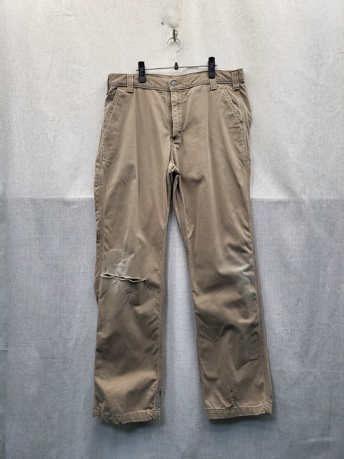 칼하트 베이지 워크 팬츠 상품이미지1