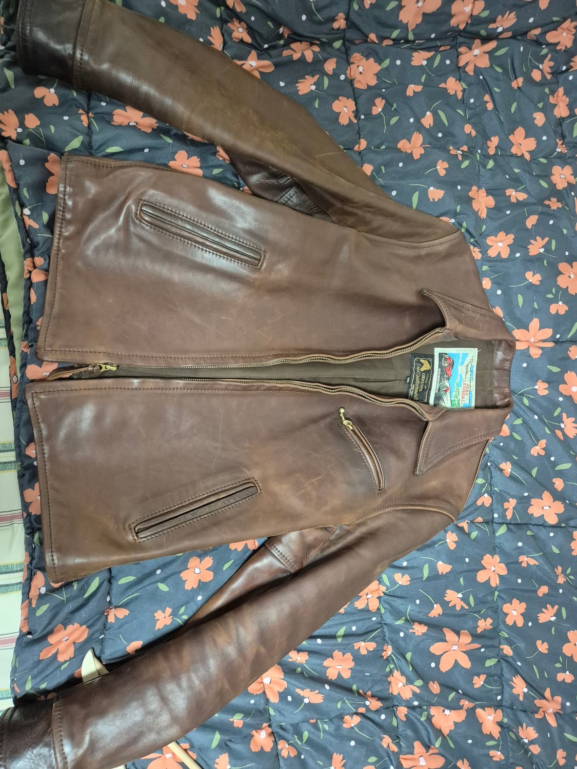 Aero Leather 하프벨트 stf판 자켓 40 상품이미지1