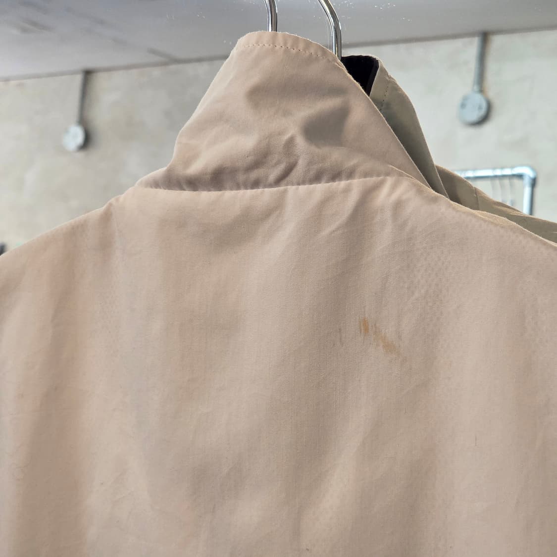 JPN 엘레쎄 화이트 배색 바람막이 베스트 상품이미지6