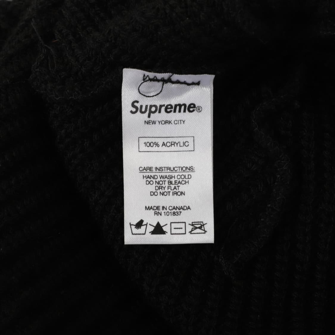 OS / Supreme 슈프림 아치로고 비니 상품이미지3