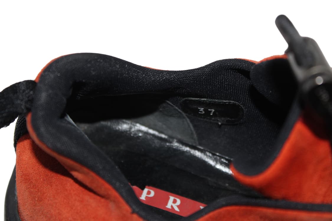 2000s Prada Sport 프라다 스포츠 스웨이드 러버솔 슈즈 상품이미지10