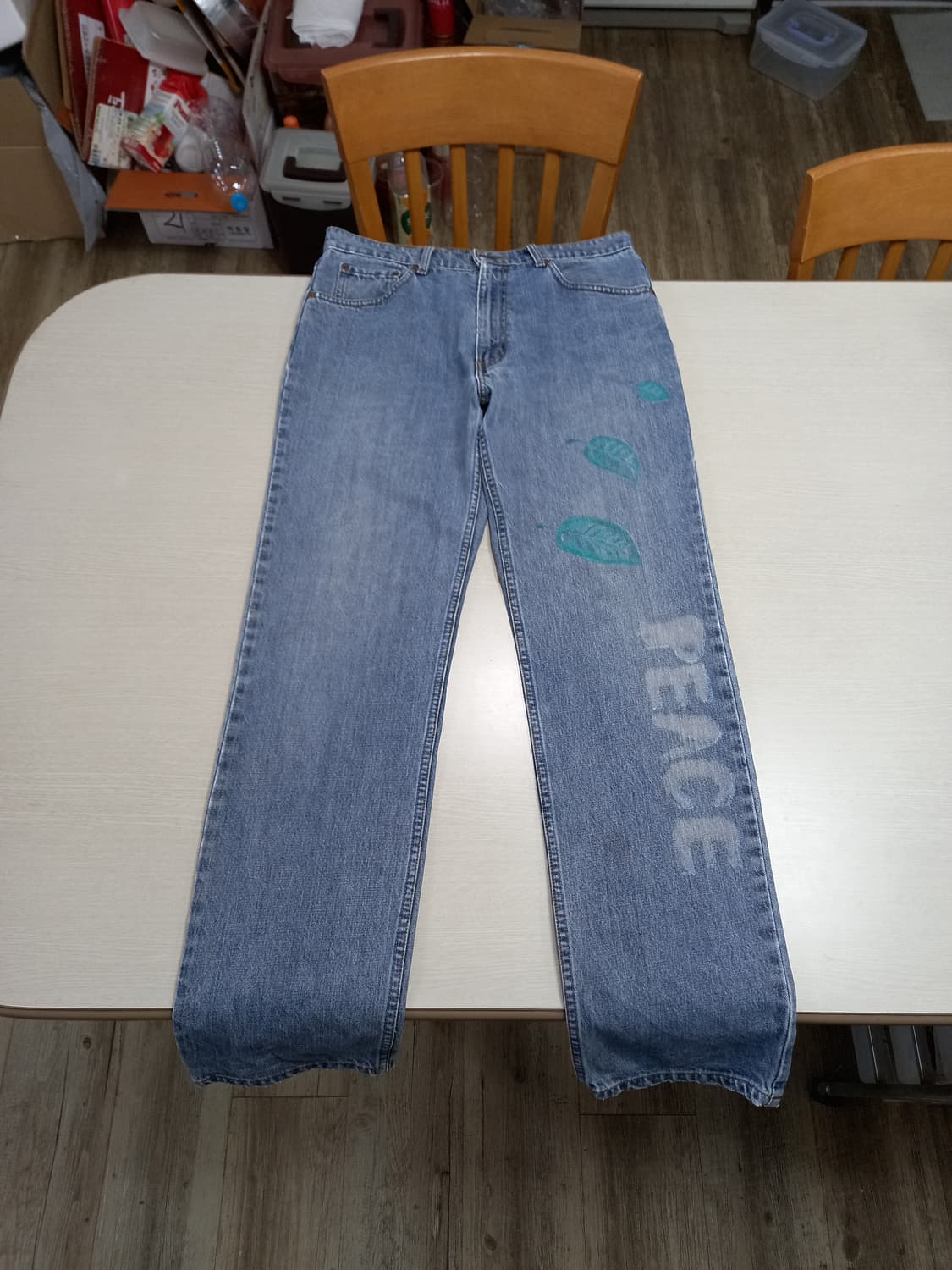 32-33 90's 리바이스506 Kor 일자진 커스텀 33-465 상품이미지1