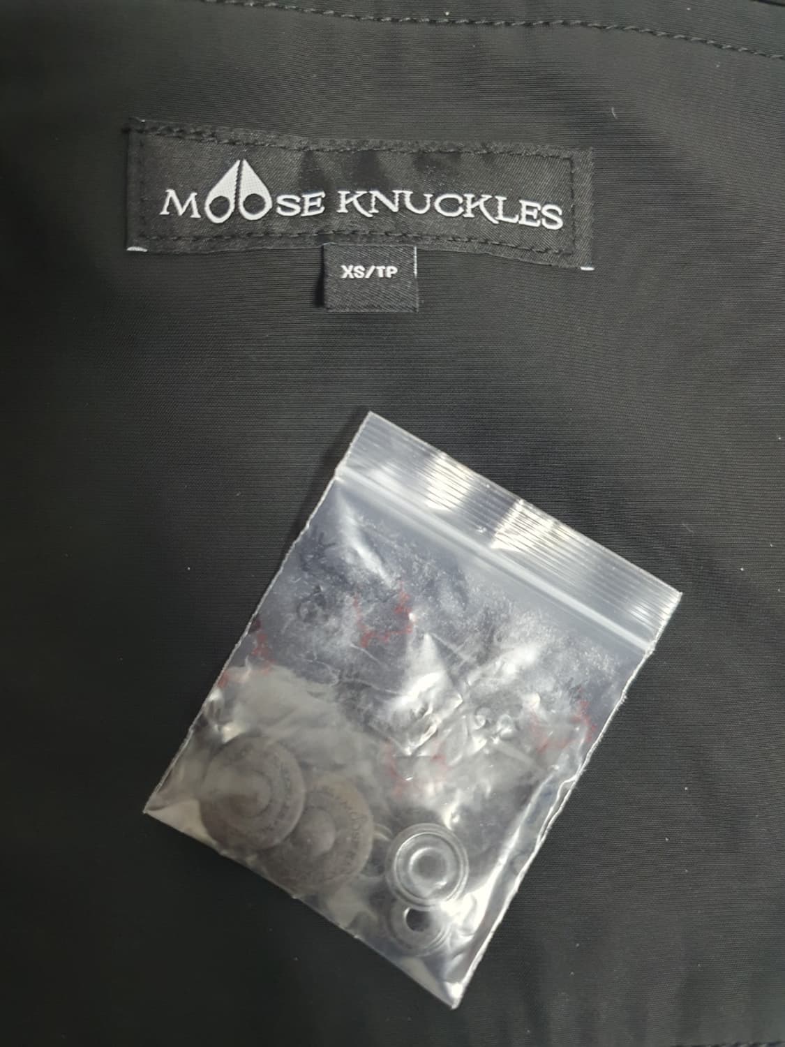 무스너클 블랙 롱패딩 구스다운 패딩 XS / 후드X 상품이미지6