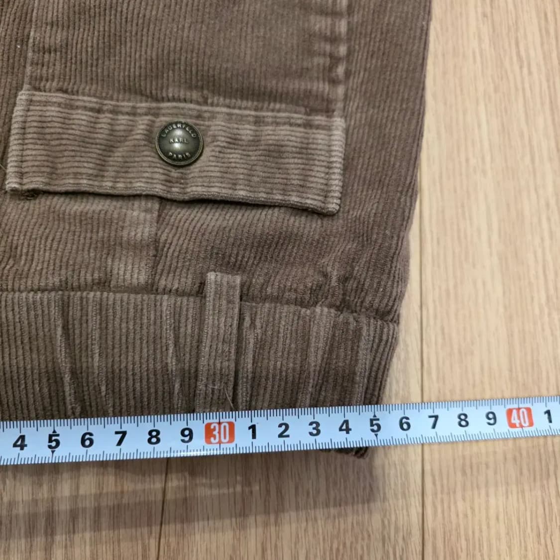  브라운 코듀로이 와이드 팬츠 상품이미지8