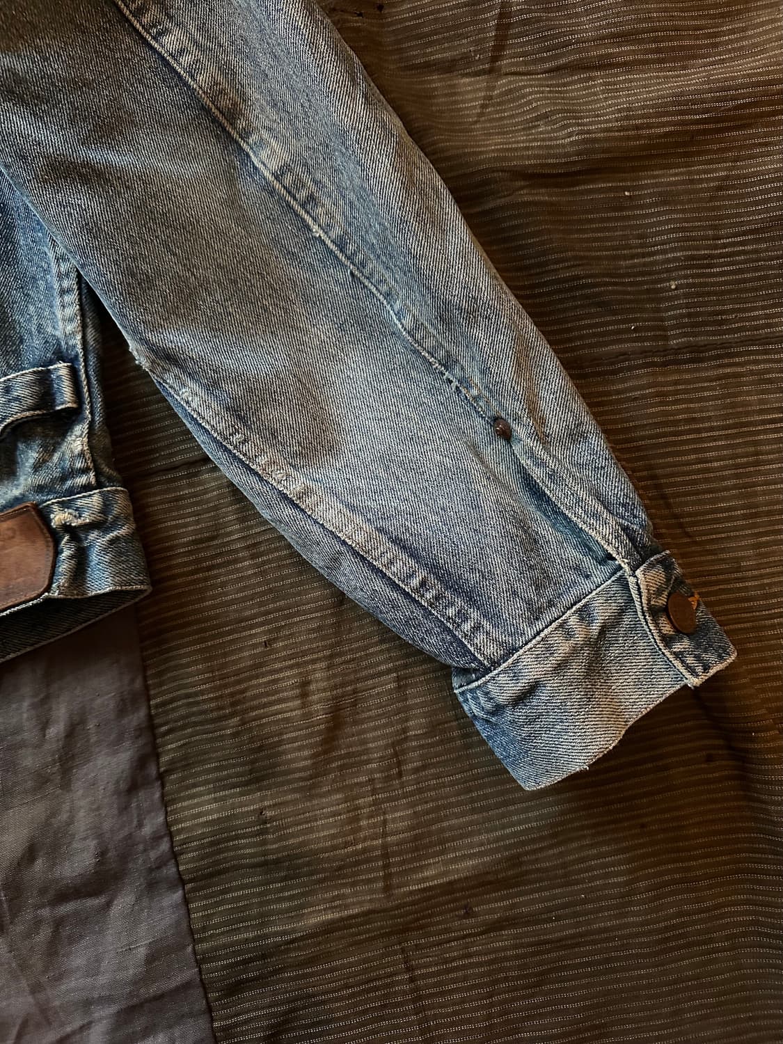 80s USA VTG POLO 2nd Denim Jacket RRL 상품이미지7