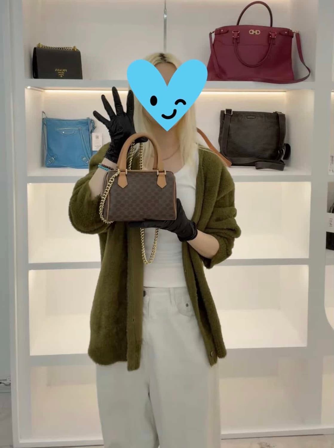 셀린느 미니 보스턴백 상품이미지7