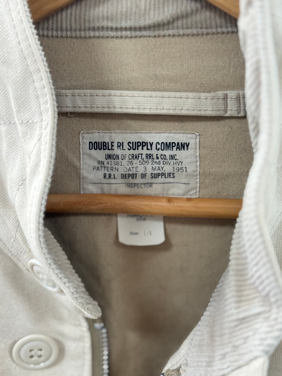 더블알엘 24SS 블랙캣 덱자켓 / L 상품이미지3