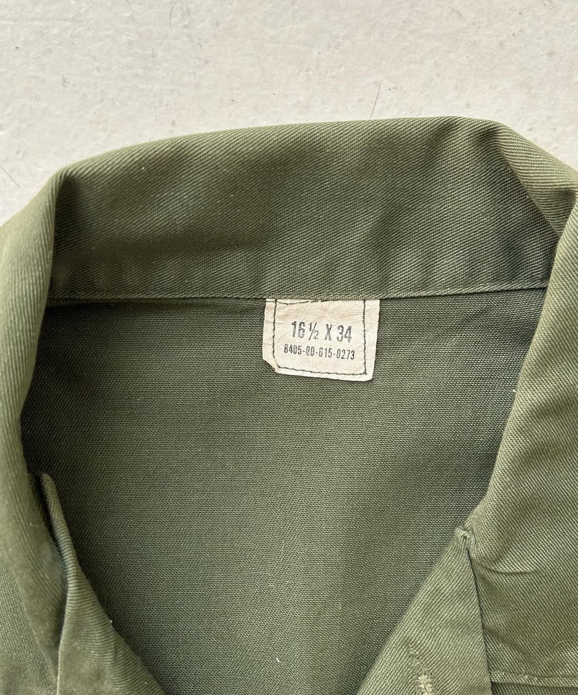 80’s U.S Army OG-507 SHIRT 상품이미지3
