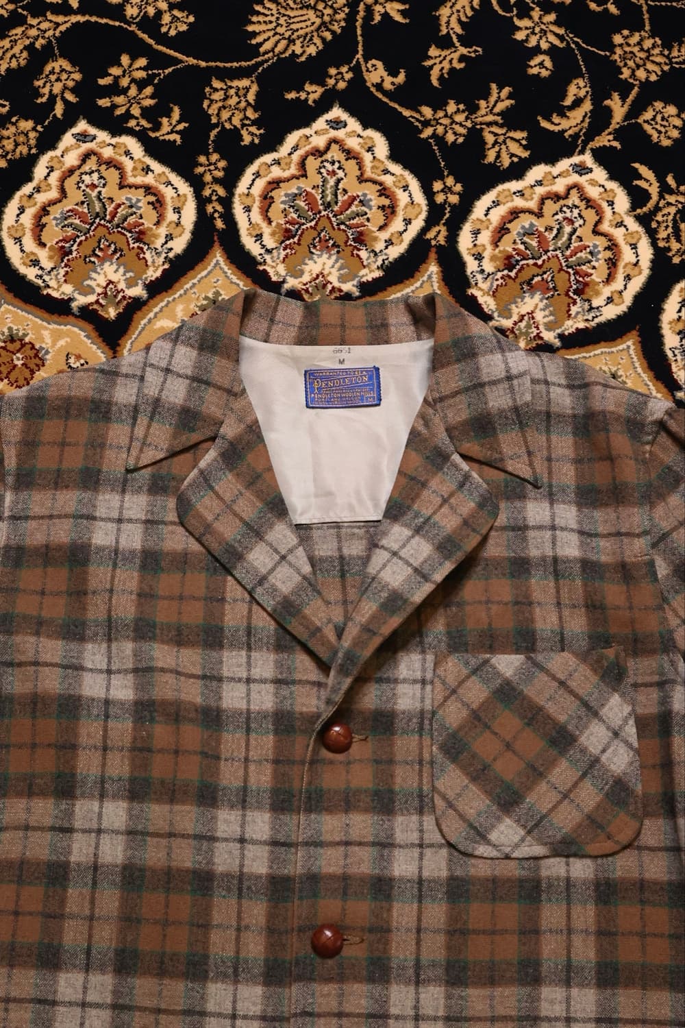 60s 빈티지 팬들턴 울 자켓 made in USA 상품이미지2