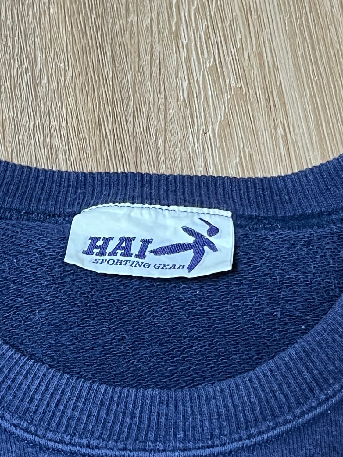 HAI sporting gear 네이비 맨투맨 상품이미지4