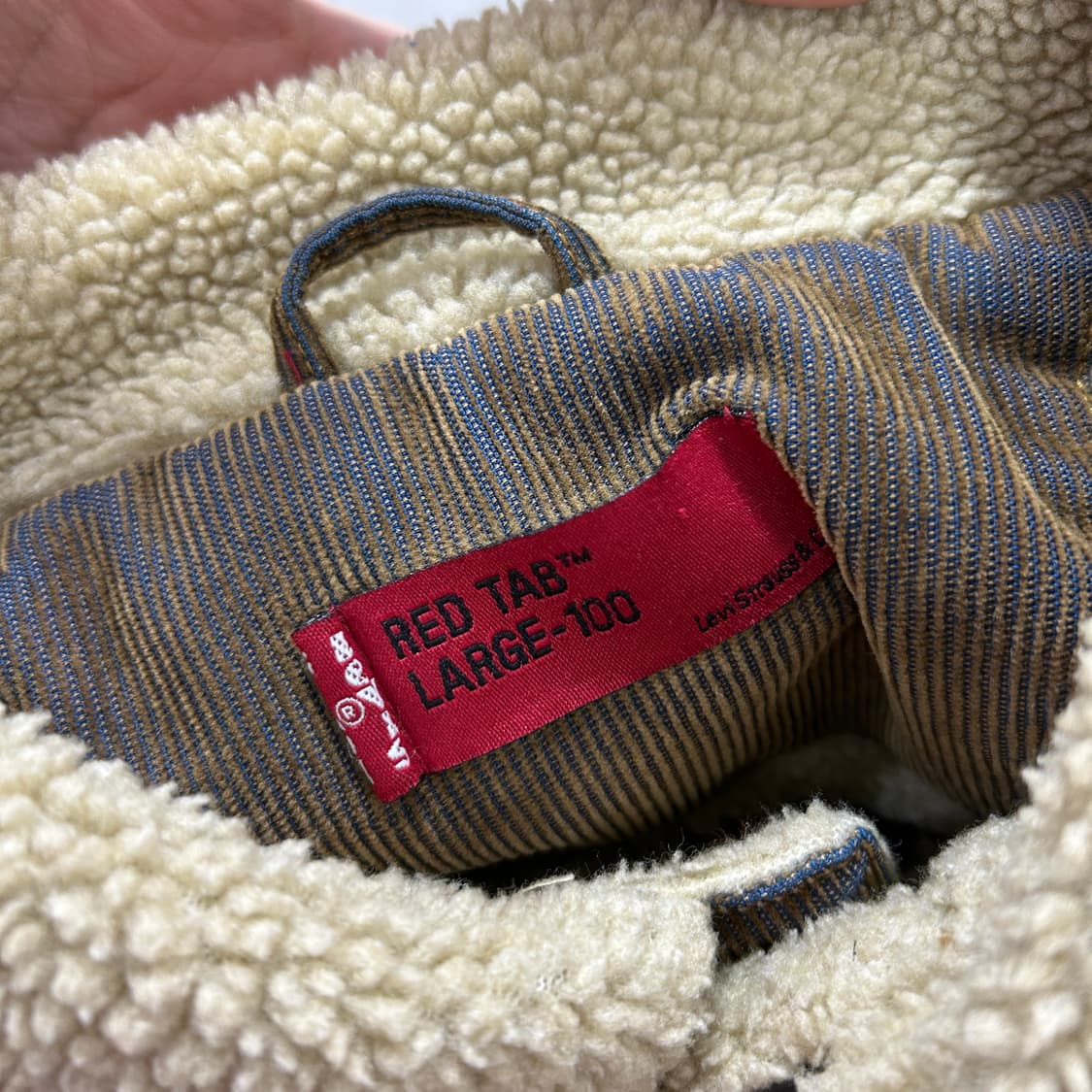 리바이스 빈티지 페인팅 쉐르파 자켓(100) 상품이미지2