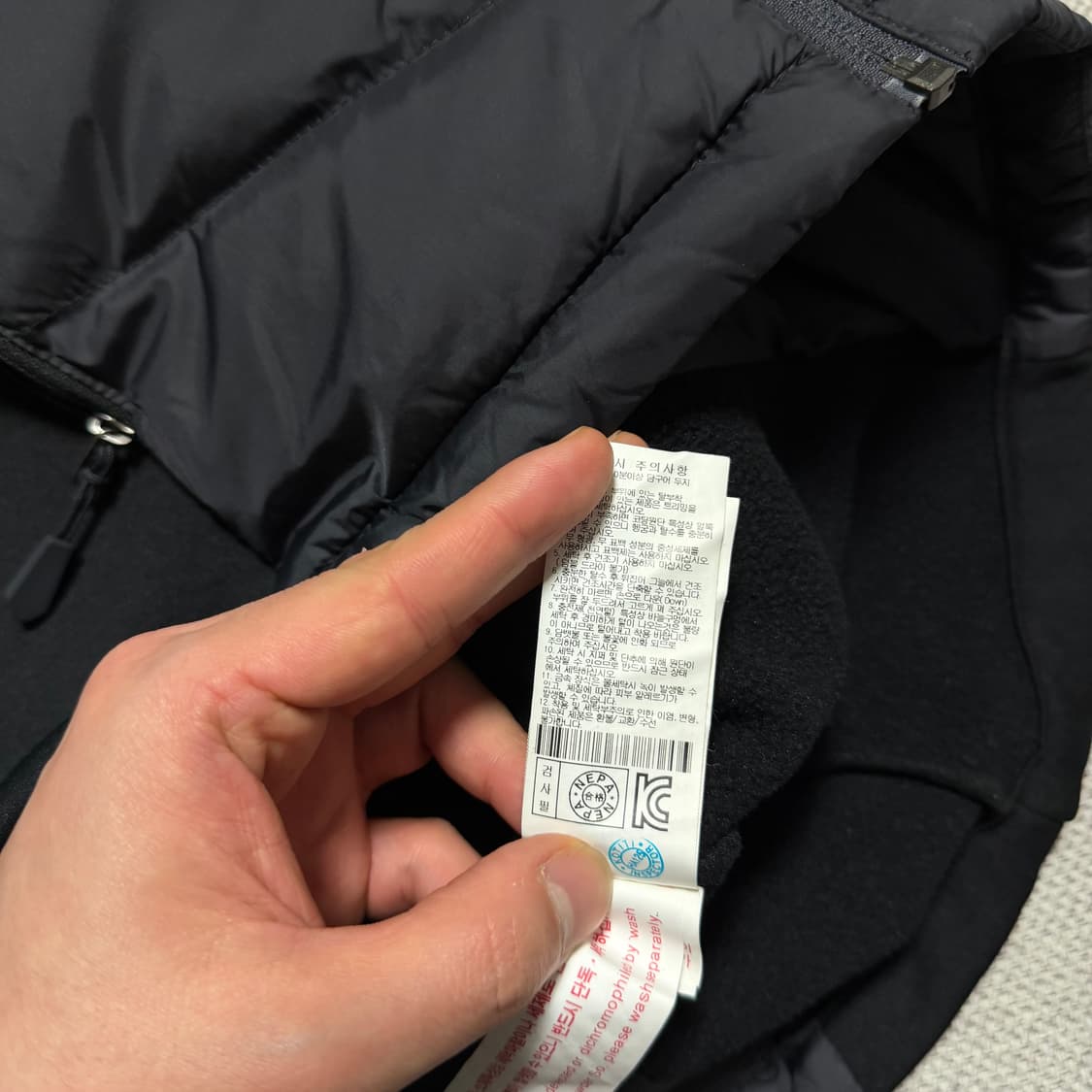 네파 나일론 경량 패딩 자켓 상품이미지6