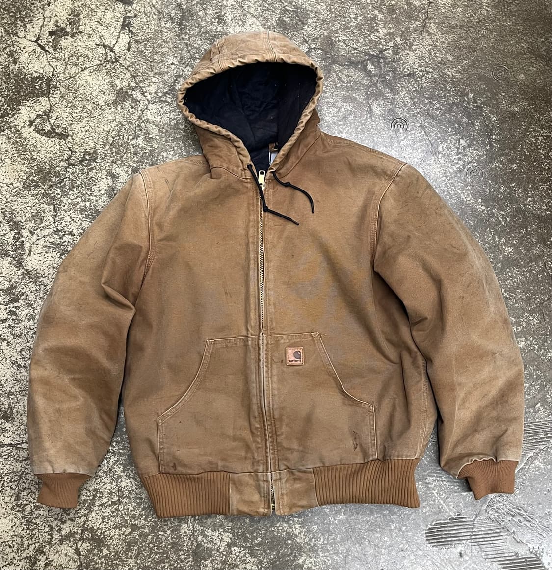 10s 칼하트 덕액티브 자켓 j130 brn 상품이미지1