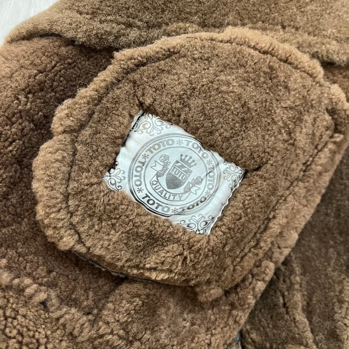 1980s 영국제 램스킨 퍼 무스탕  상품이미지6