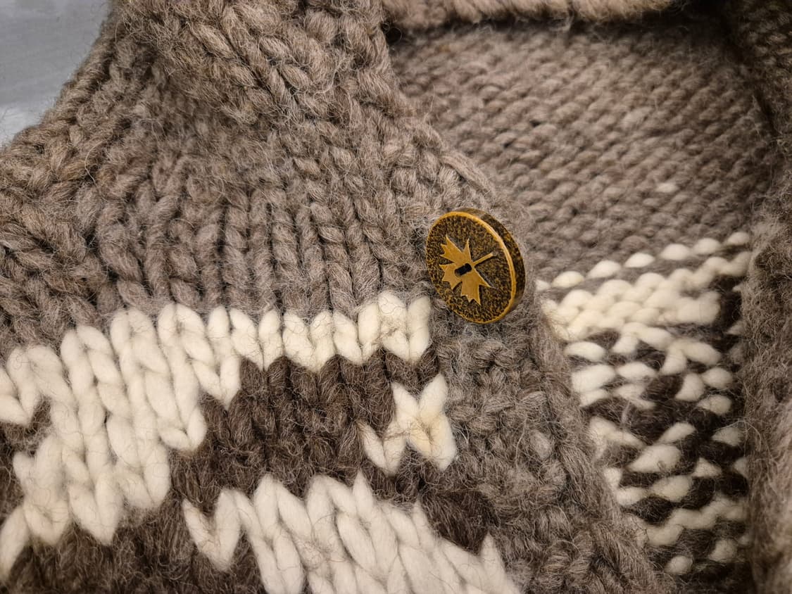 90s KANATA 헤비울 코위찬 후드  상품이미지7